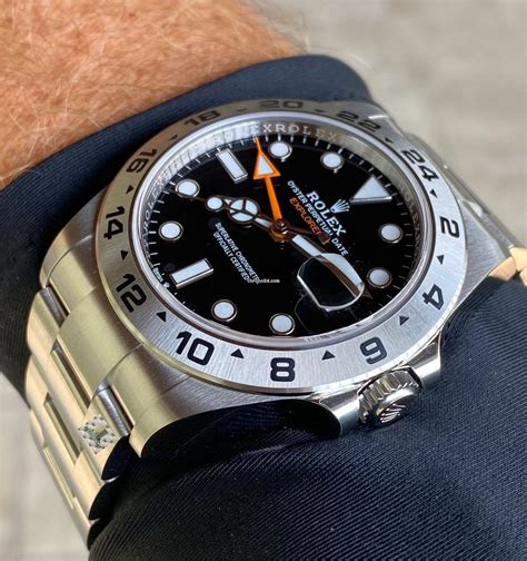 all black rolex explorer 2|Rolex explorer 2 new price.